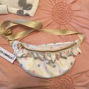Stoney Clover Lane Polka Dot Fanny pack